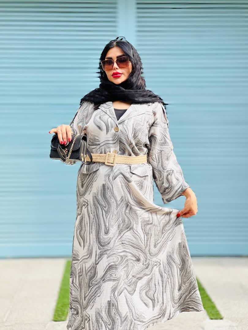 مانتو پیراهنی 2755